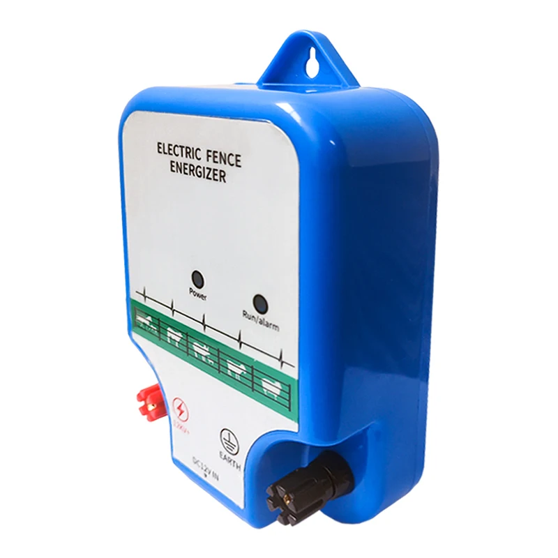 Farm Electric Fence Energizer Livestock High Voltage Pulse Controller Sheep Horse Poultry Fence Energizer