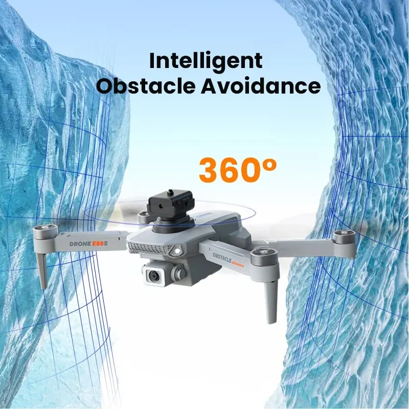 New E88 Pro Upgraded E88s RC Drone 4K Dual Camera Wide Angle Optical Flow Localization Obstacle Avoidance Quadcopter drone quadcopter
