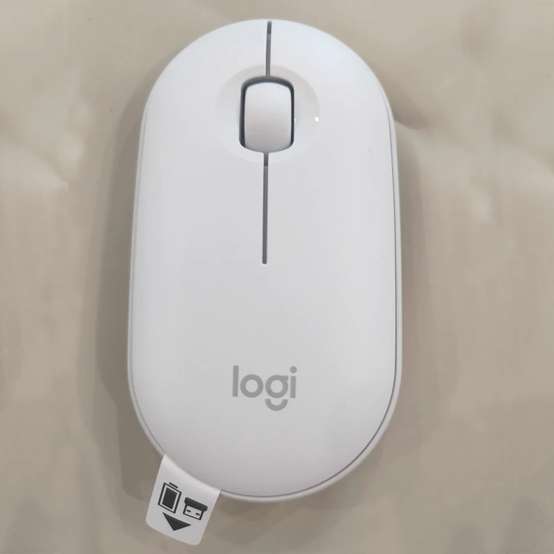 Logitech PEBBLE M350 ordinateur portable tablette souris sans fil Bluetooth souris légère et mince muet bureau Mini souris