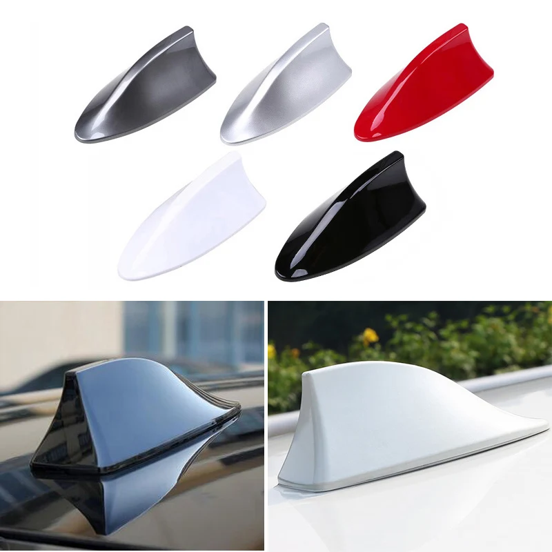 

For Toyota Corolla Avensis Rav4 Verso Yaris Car Shark Fin Antenna Auto With Blank Radio Signal Antenas Aerial 3M Sticker