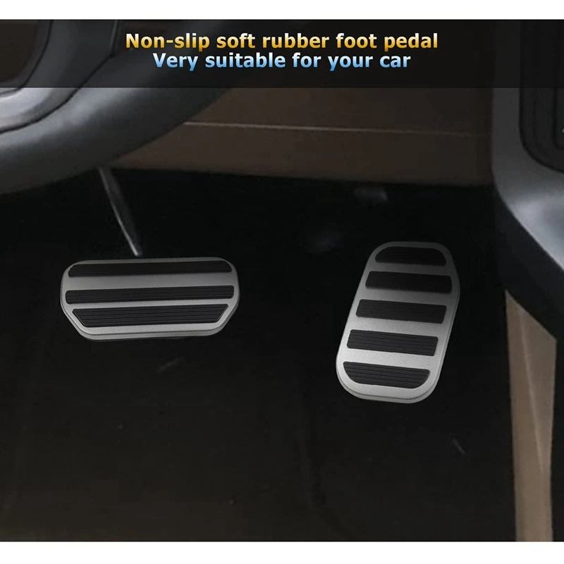 Foot Pedal Pads for Ford F150-Brake And Accelerator Gas Pedal Covers Car Pedals Replacement Spare Parts Accessories Car Pedals Pedal Cover