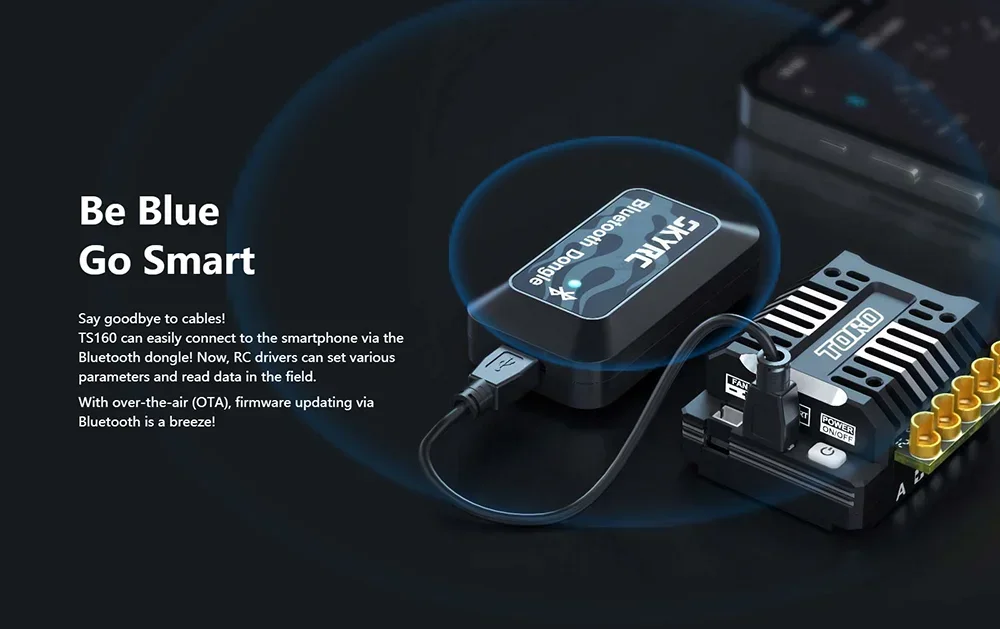 SKYRC TORO TS160 160A ブラシレスセンサー付き ESC SKYRC TORO TS160 160A Brushless Sensored ESC w/6V/7.4V BEC