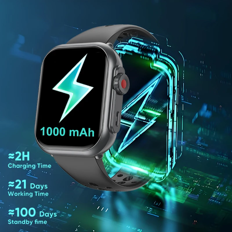 Smartwatch With Amoled Screen Gps And Bluetooth Call For Android Ios_voghion.com