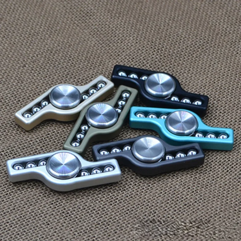 Metal Fidget Spinner Anti-Stress Reducing Toys Aluminium Alloy Gyro Spinning Top Relieve Stress Anxiety EDC For Adults