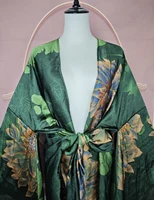 Élégant Floral D'été Sexy Dame Plage Bikini Mini Kimonos Grande Taille Femmes Africaines Maillots De Bain De Mode Cardigans Lâches Vêtements 4