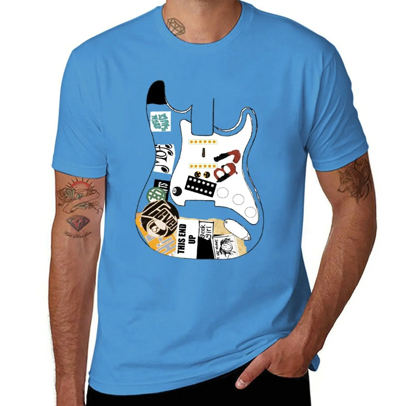 

Billie Joe Armstrong Blue Guitar - Any Colour T-Shirt cute clothes cute tops sweat shirts, men