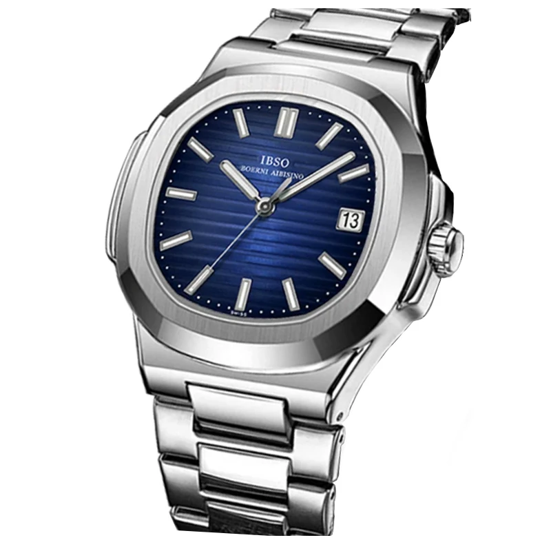 Fashion Metal Wristwatch Men Black Stainless Steel Waterproof Business Hand Clock Boy 2024 Trend Original Brand Dress Watch Male