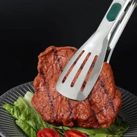 Nouvelles pinces alimentaires en acier inoxydable BBQ viande salade pain pince Barbecue gril Buffet pince pince antidérapante outils de cuisine Gadgets de cuisine 4