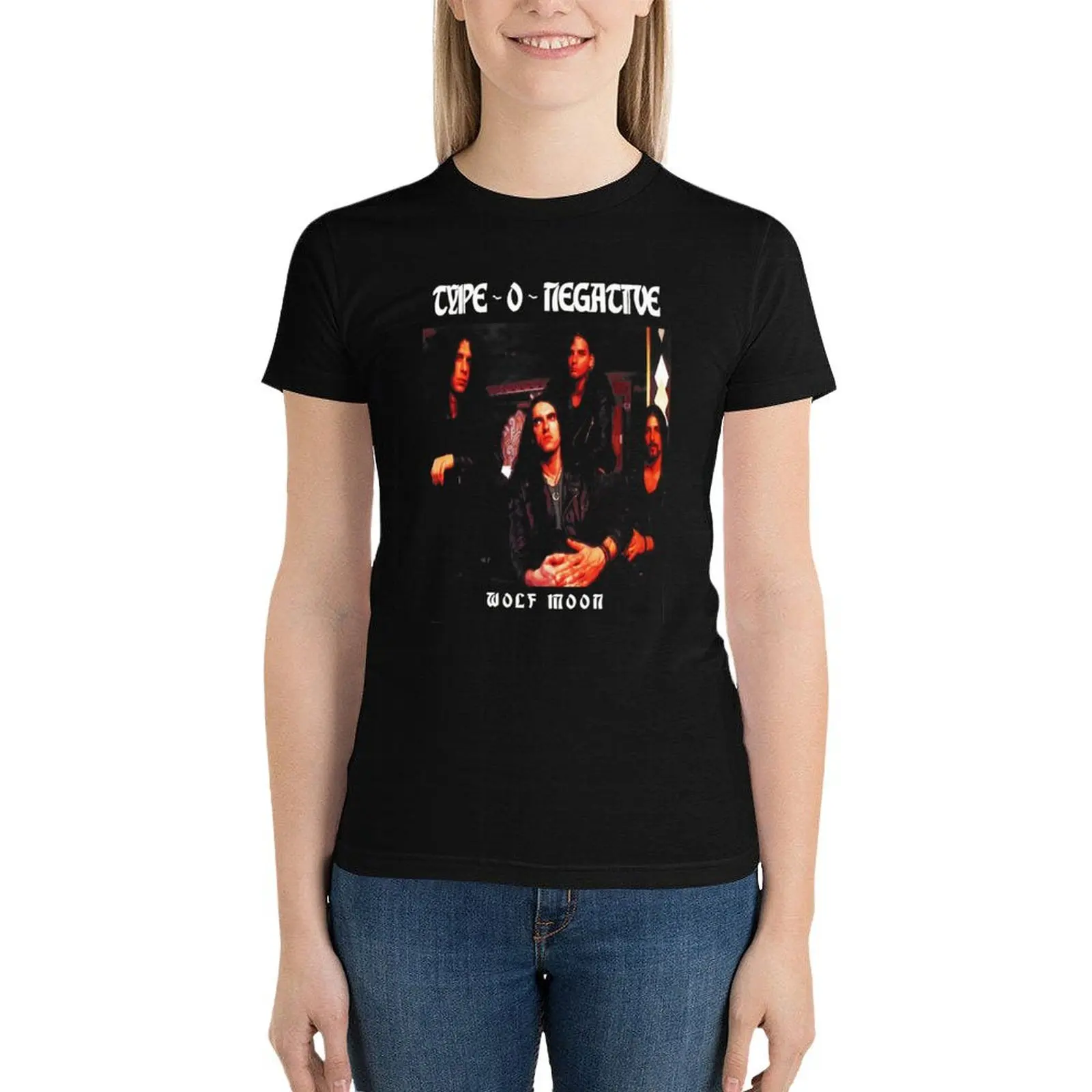 type o negative T-Shirt hippie clothes graphics Short sleeve tee graphic t-shirts for Women