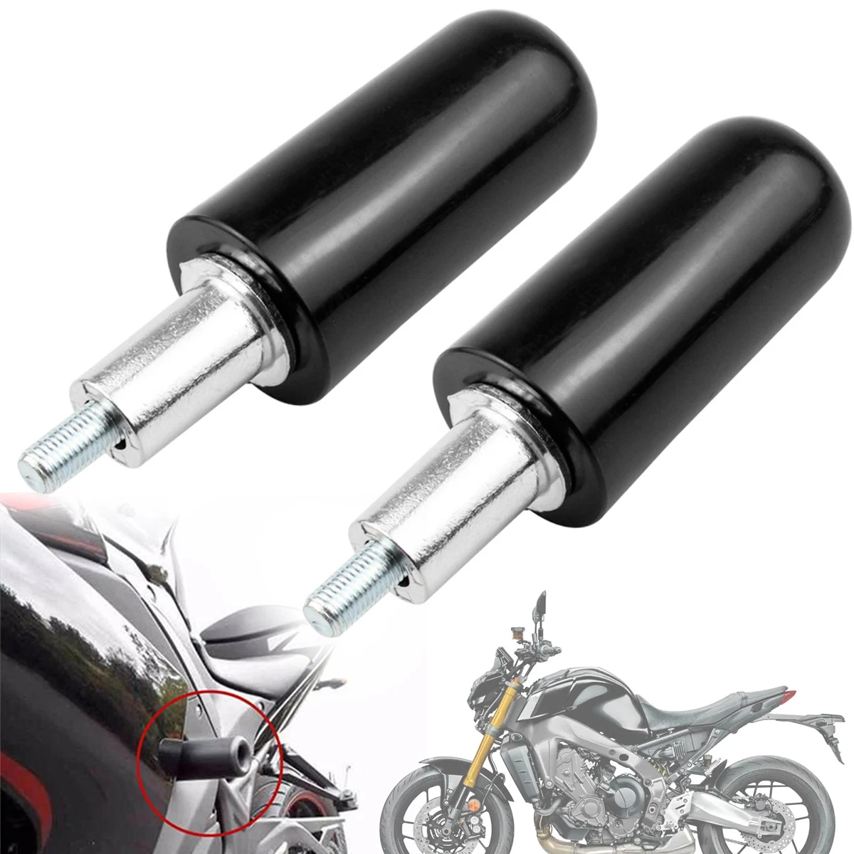 FrameSlidersUniversalMotorcycleFrameSlidersAntiCrashProtector