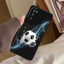Lightning Football Design Phone Case - Sleek and Durable Cover for Motorola Edge 20 Lite (Mix01)