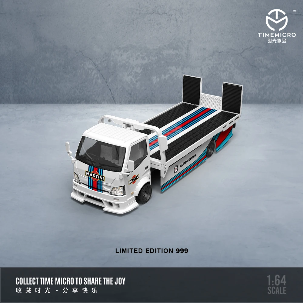 TimeMicro 1:64 H300 フラットベッドトランスポート トレーラー