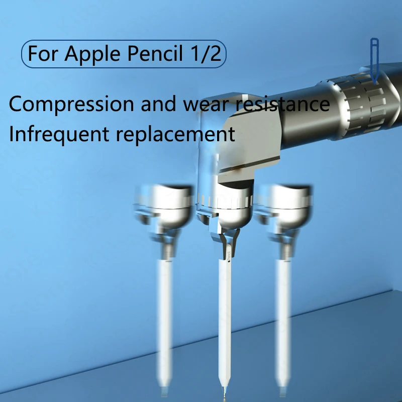 Nib Transparente para Apple Pencil Substituição 1ª e 2ª Geração 1ª e 2ª Geração Nova Dica - Imagem 2