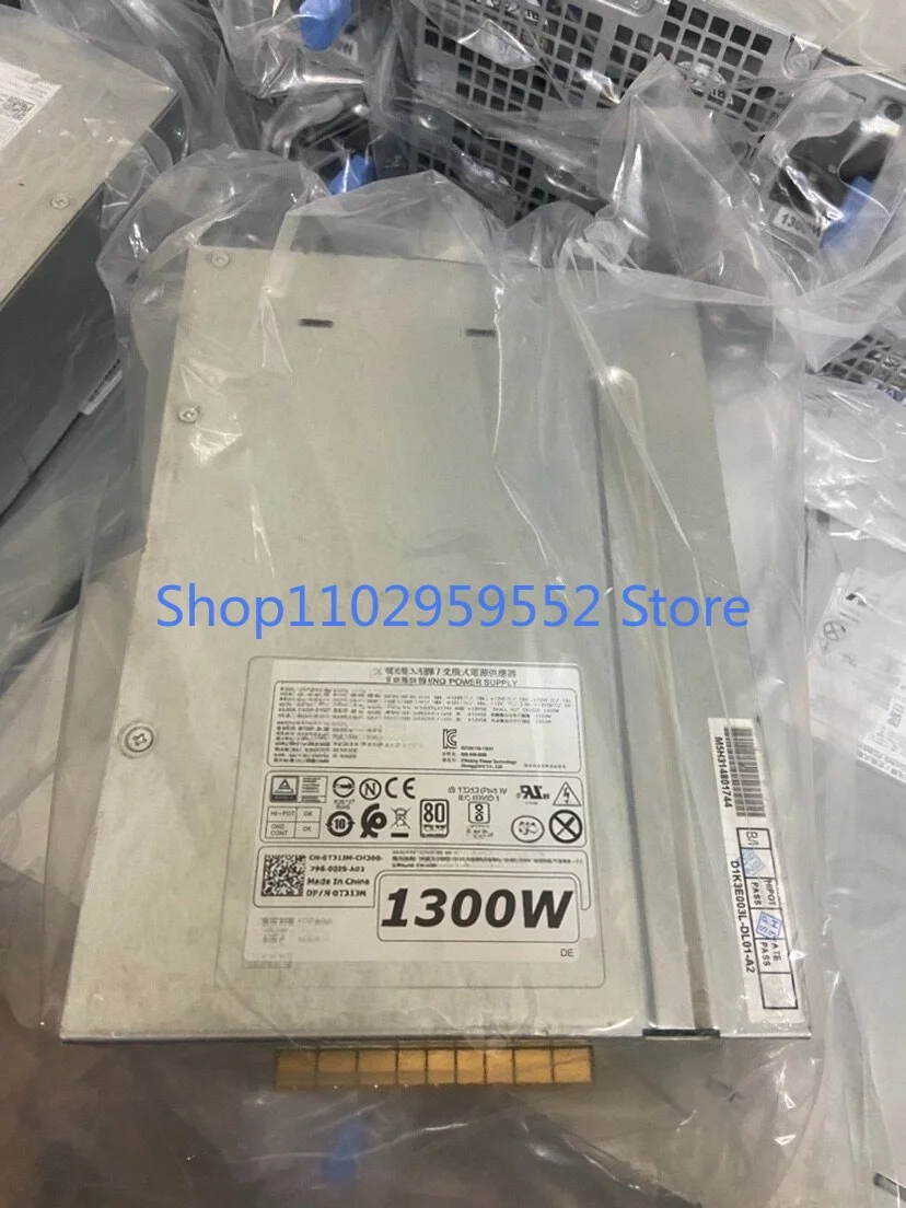 7910 전원 공급 장치용 1개 H1300EF-02 D1300EF-02 1300W 전원 공급 장치 T31JM V5K16