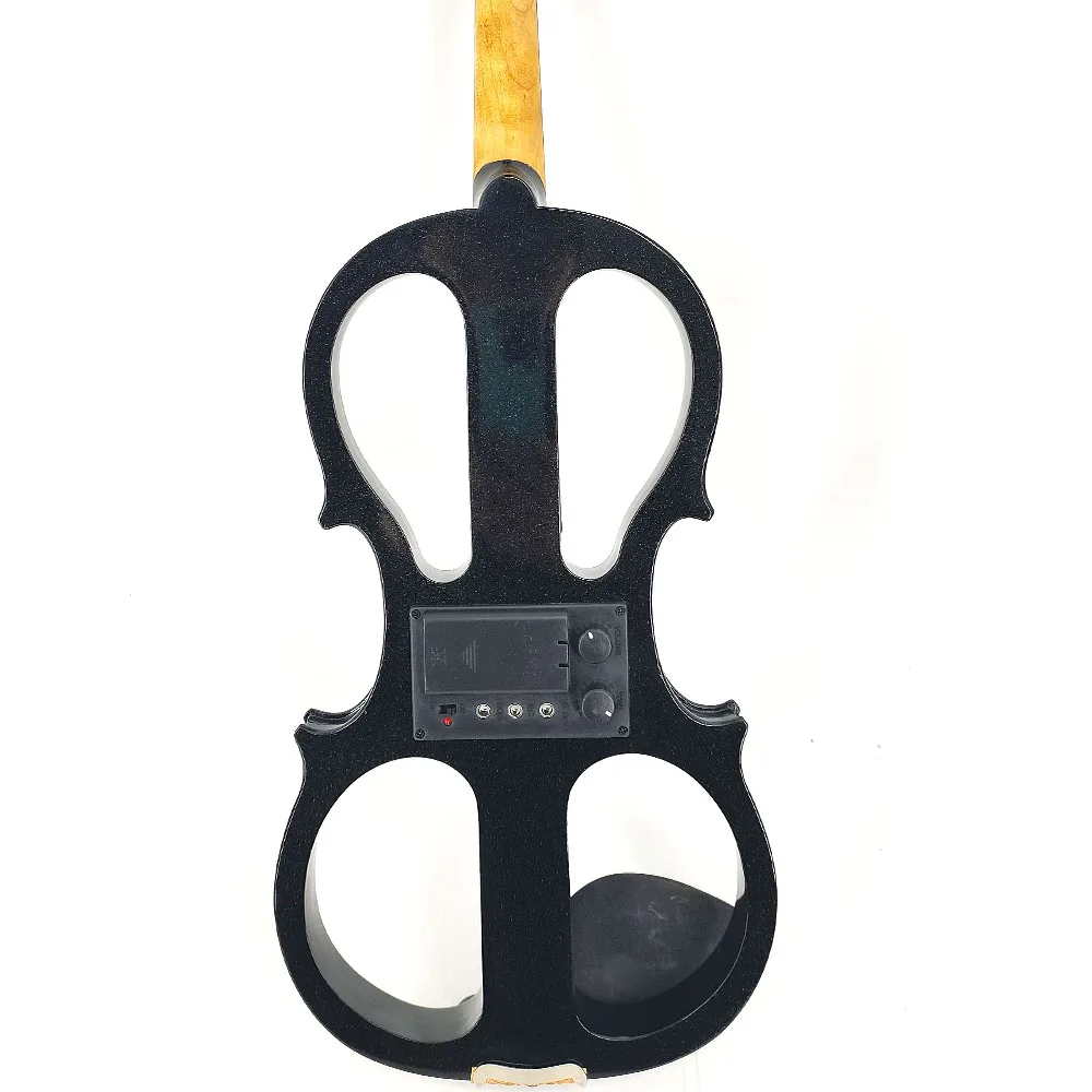 4/4 Size With Case Bow Strings For Beginner Students Solid Wood Electric Violin