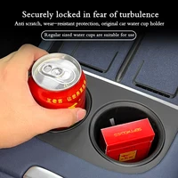 for Xpeng G6 Cup Holder Storage Box Shock-Absorbing Central Armrest Cup Tray TPE Tidying 6