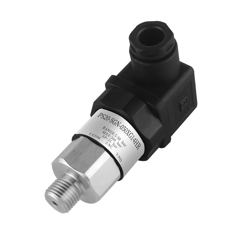 Mechanical Pressure Switch Adjustable NO/NC 0-400bar 200bar 100bar G1/4 NPT1/4 M20*1.5 Diaphragm Piston Membrane Controller pressure switch