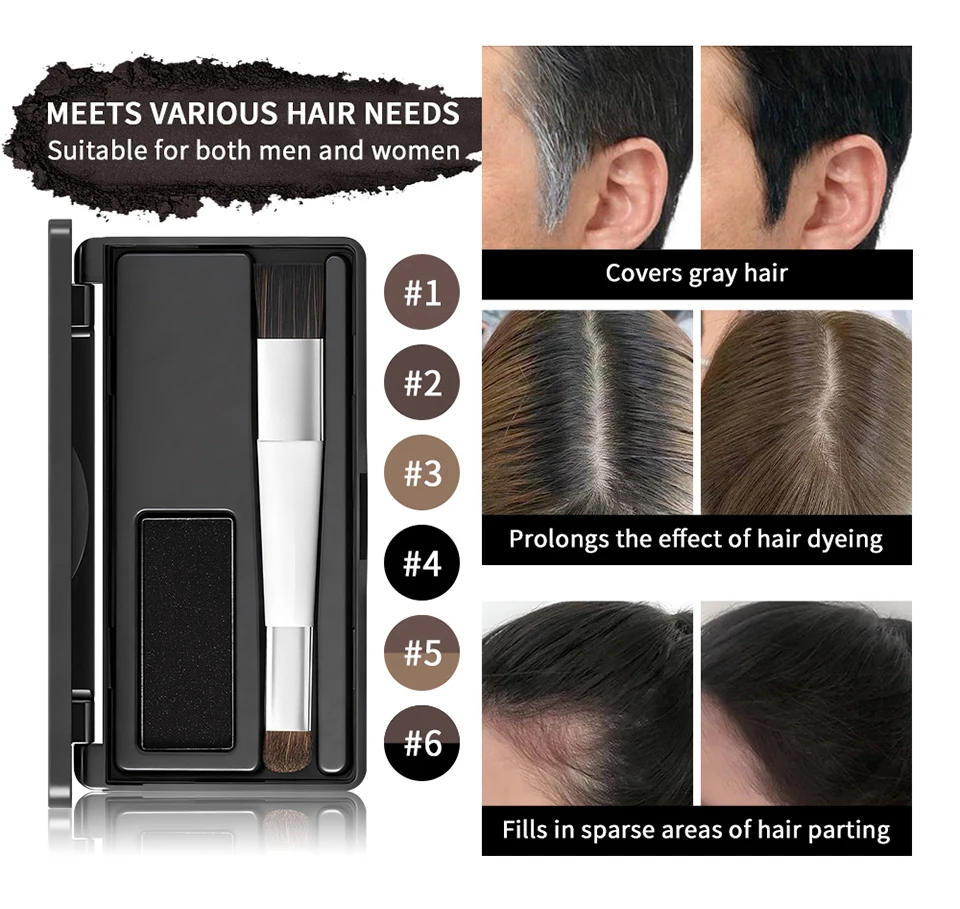 Natural Finish Hair Root Touch Up