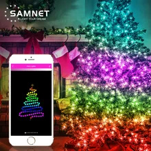  LED Fairy Light Christmas Decoration String Lights APP Intelligent Control Garland 5M/10M New Year Home Decor Holiday Light 