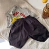 2025 Summer Linen Forest Children's Haren Pants Baby Loose Korean Style PP Collapse 4