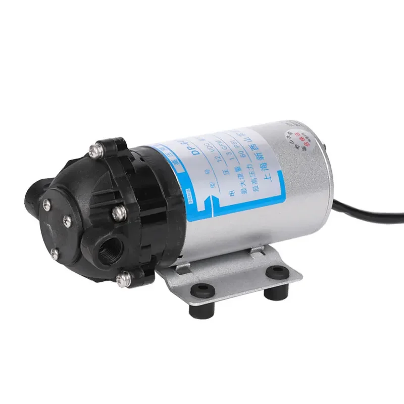 

Для SURFLO DP-60A DC Электрический Перманентный магнит с щеточным двигателем с тремя камерами, диафрагменный насос 12 в 5,0 лтм, высокое давление 60PSI
