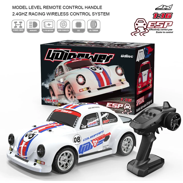 Voiture Radiocommandée À Distance Pour Enfant Et Adulte, Jouet Pour Garçon,  Cadeau, 2.4g, 4wd, 1:16, 18 Km/h - Rc Voitures - AliExpress