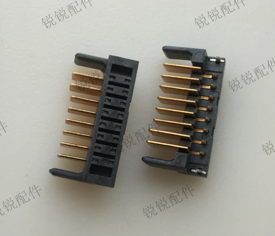 

Free shipping For laptop battery holder Connector 8PIN Battery charging port Socket spacing 2.0MM gold finger
