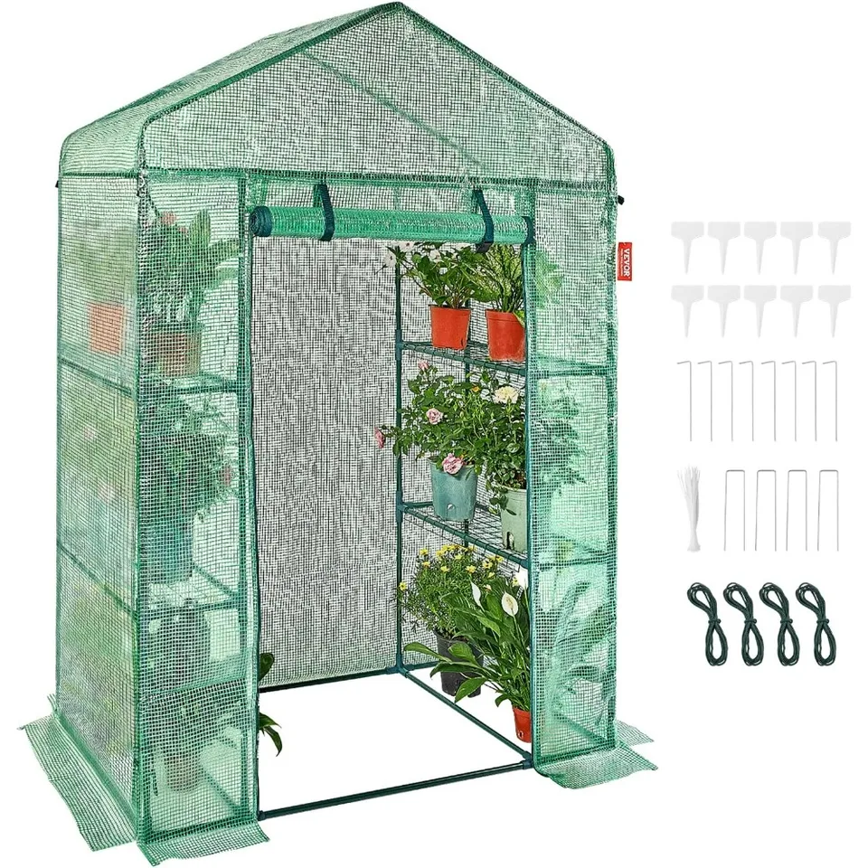 Portable Greenhouse with High Strength PE Cover