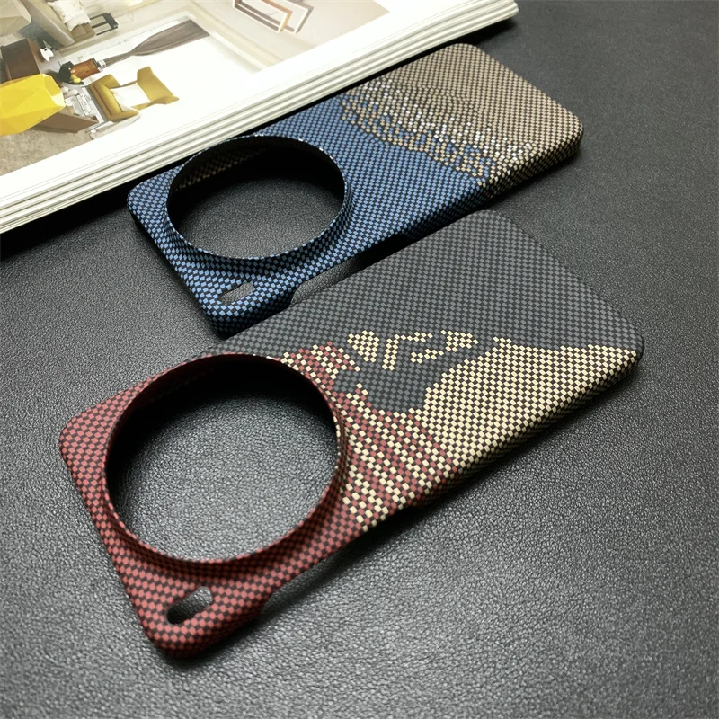 Sleek Matte Slim Carbon Fibre Texture Shockproof Phone Case