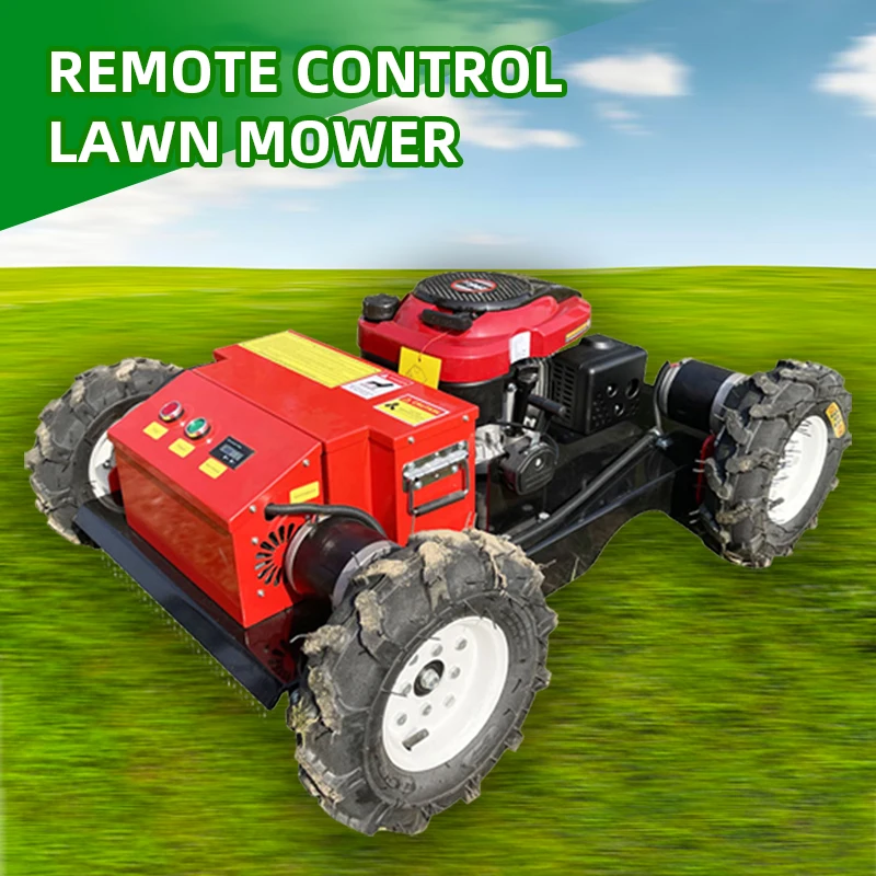Gasoline-Mower-Remote-Control-Grass-Cutting-Machine-Cordless-Self ...