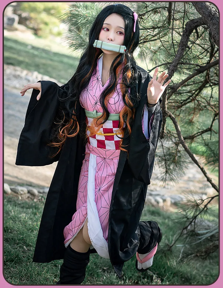 コスプレ衣装 ims U Anime Demon Slayers Cosplay Costume Kimetsu No Yaiba Kamado Nezuko
