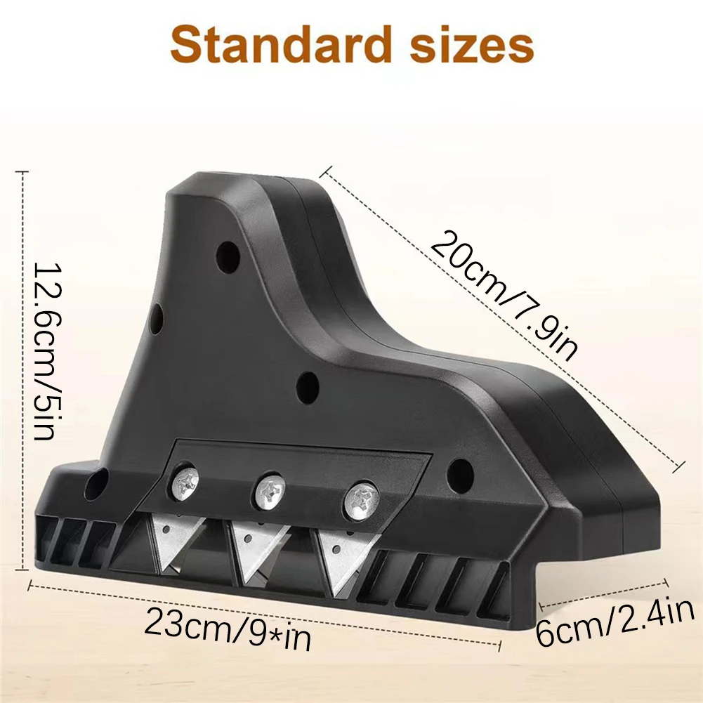 Plasterboard Hand Plane Precise 45° Gypsum Board Chamferer For Woodworking 3