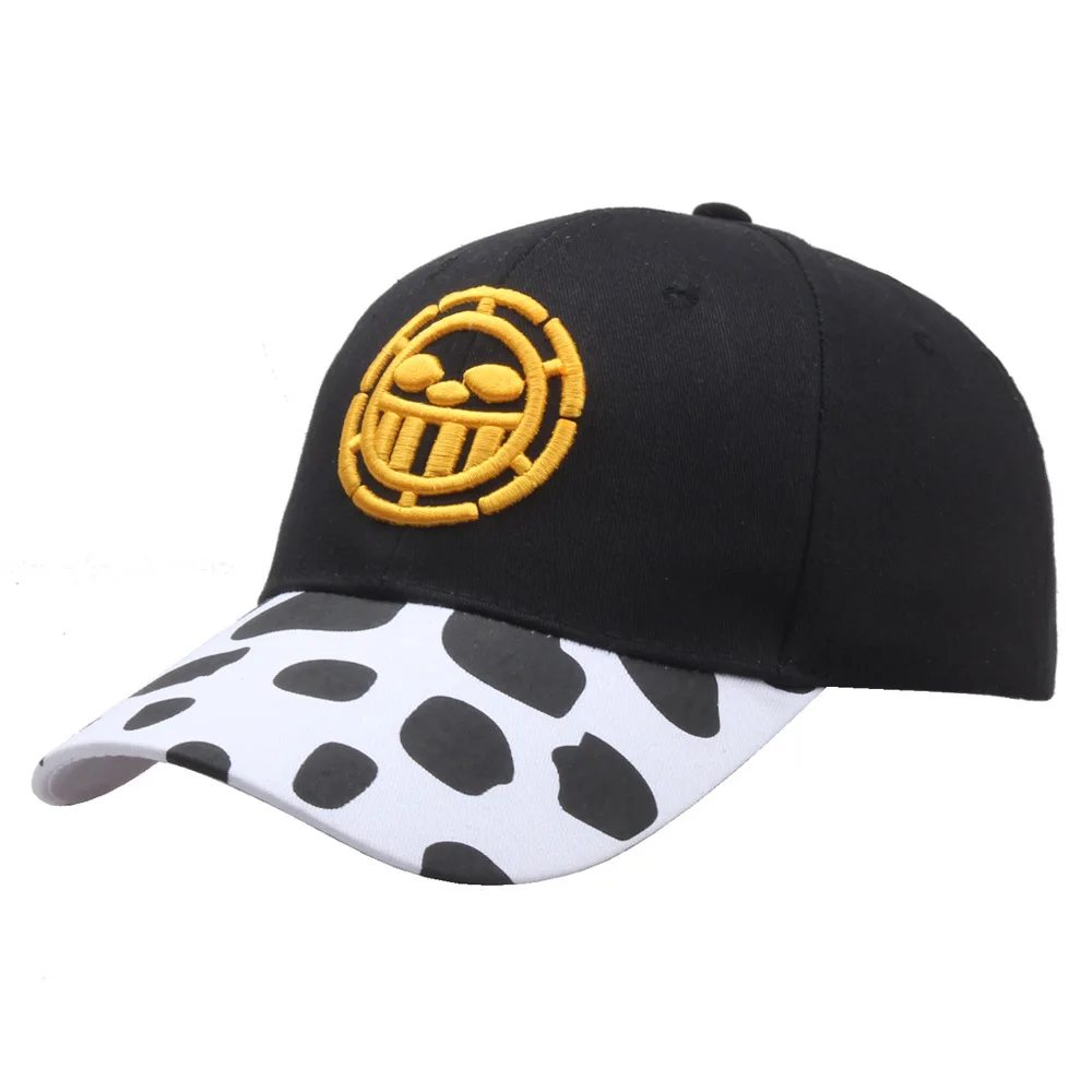 Anime One Piece Hat Baseball Cap Trafalgar Law Hats Cosplay Caps For