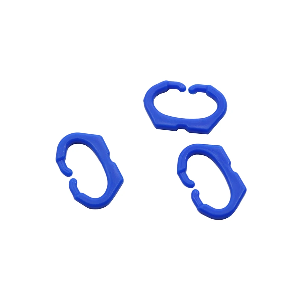 Chicken Anti Pecking Ring 50/500 Pcs Rooster Beak Buckle Anti-fighting Farm Supplies Chicken Beak Anti-pecking Ring Chicken Farm Management Accessories