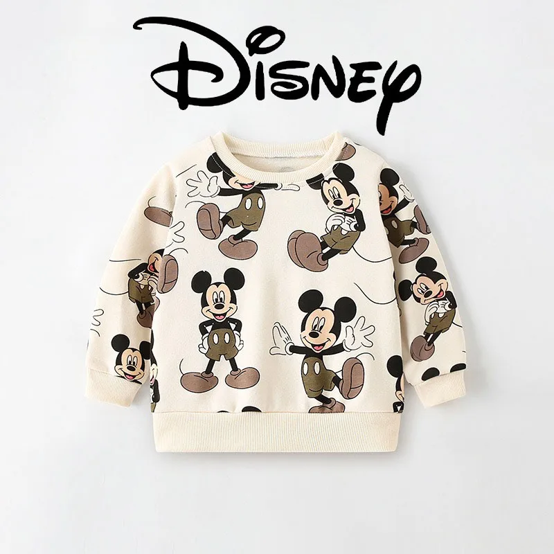 

Autumn Disney Mickey Minnie Kids Fall Clothes 2023 Girls Sweatshirts Mother Kids Baby Clothing Anime Cute Items Kawaii Casual