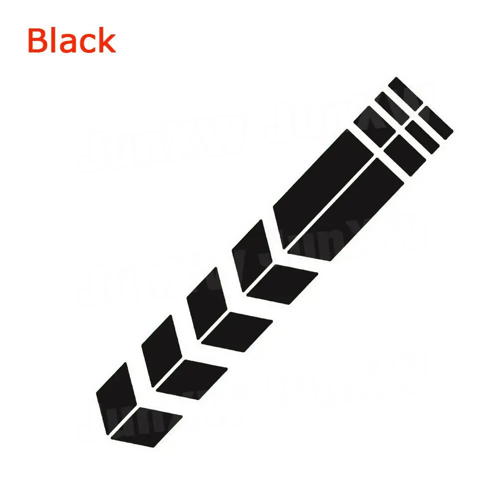 Universal Car Motorcycle Arrow Stripe Stickers Accessories Fender Paste Waterproof Oilproof Reflective Decal Body Kits