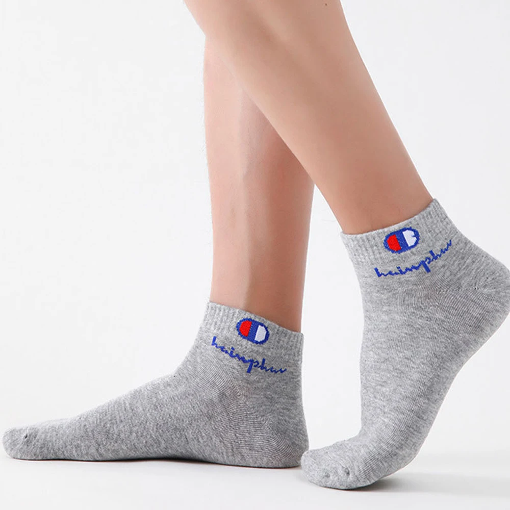 5/10/20 Pairs Men Ankle Socks Cotton Classic Fashion Black White Breathable Mesh Athletic Sports for Summer
