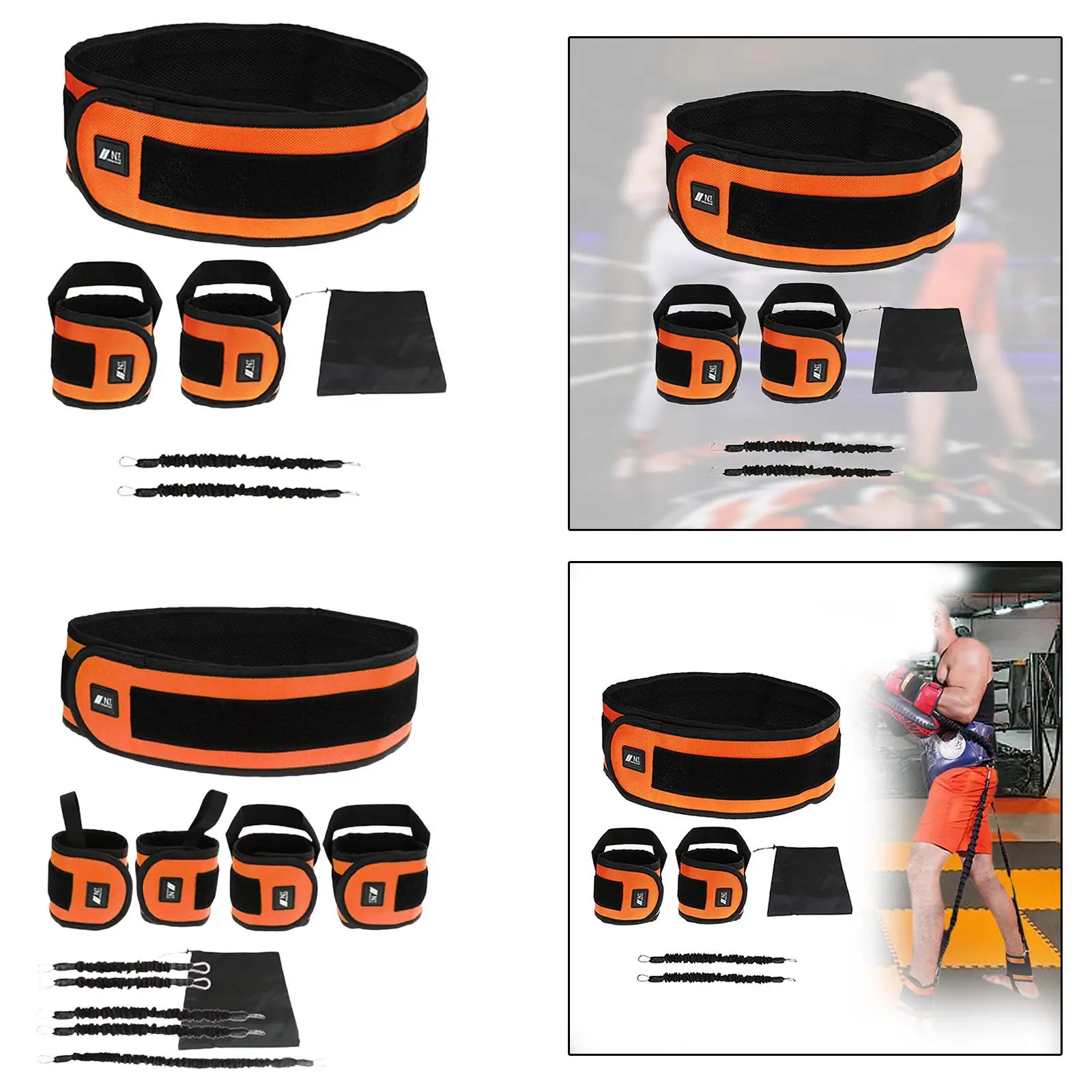 Volleyball Rope Not Easy to Break Portable Boxing Rope Elastic Resistance Rope for Chest Squats