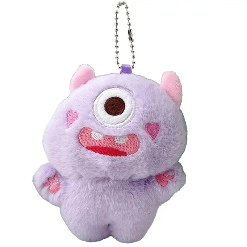 

Брелок для ключей в виде куклы, милый плюшевый брелок с мультяшным рисунком, брелок для ключей для рюкзака, школьной сумки