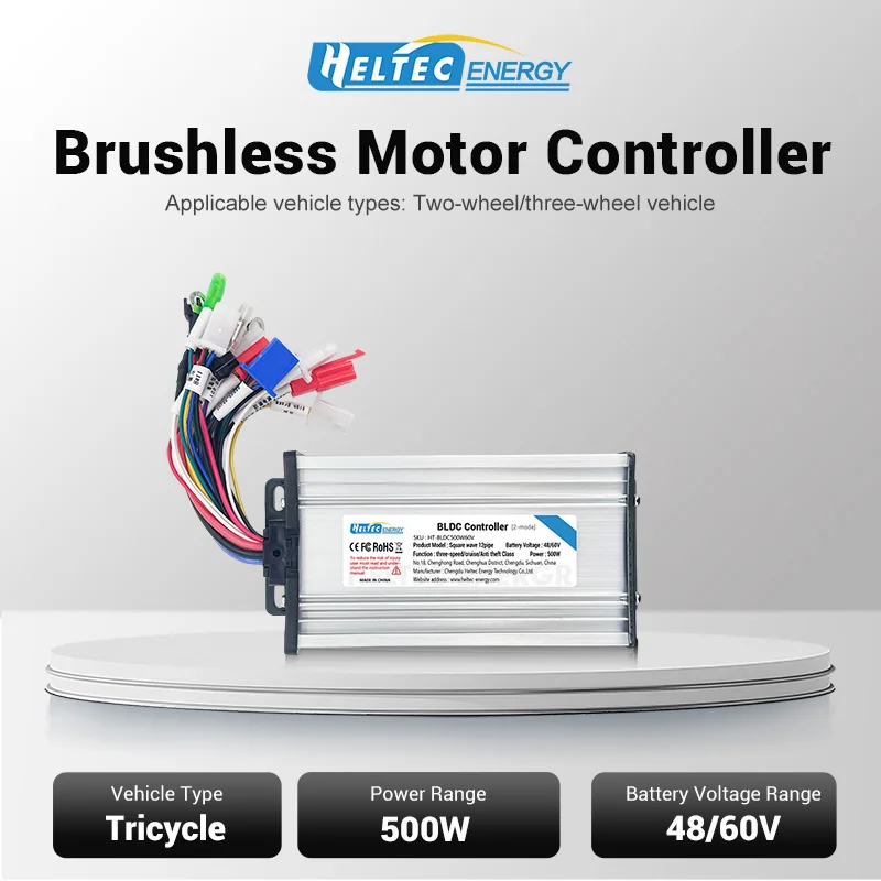 Advanced Brushless DC Motor Controller for Electric Rides – Multi-Voltage & High-Powered