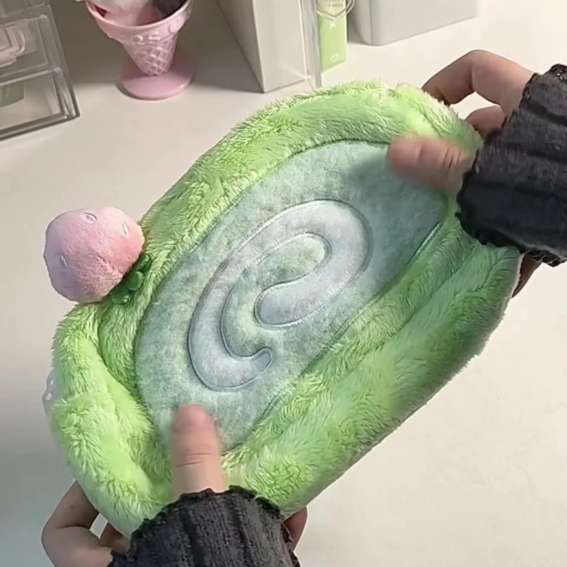 Kawaii Therapy Strawberry Swissroll Pencil Case