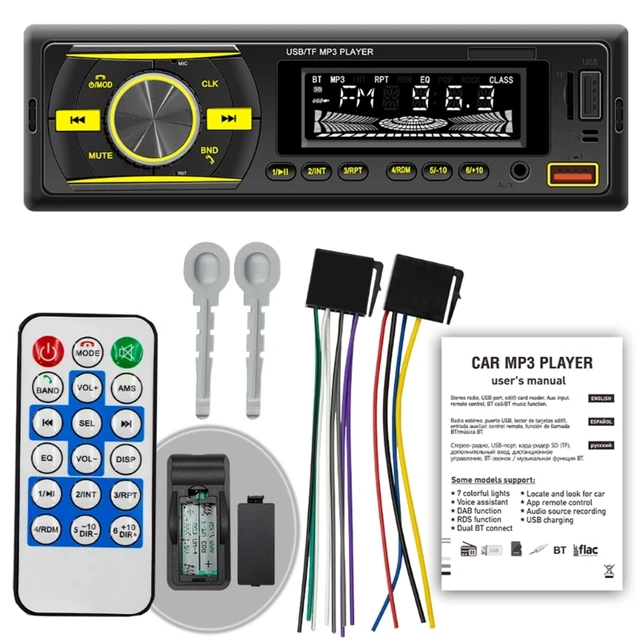 COMPANY-Moniteur d'autoradio inquiétant, 45 CD, USB, AUX, Bluetooth,  PARTNER EXPERT, RCZ, adapté pour gradué 207, 308, 3008, 5008, 807 -  AliExpress