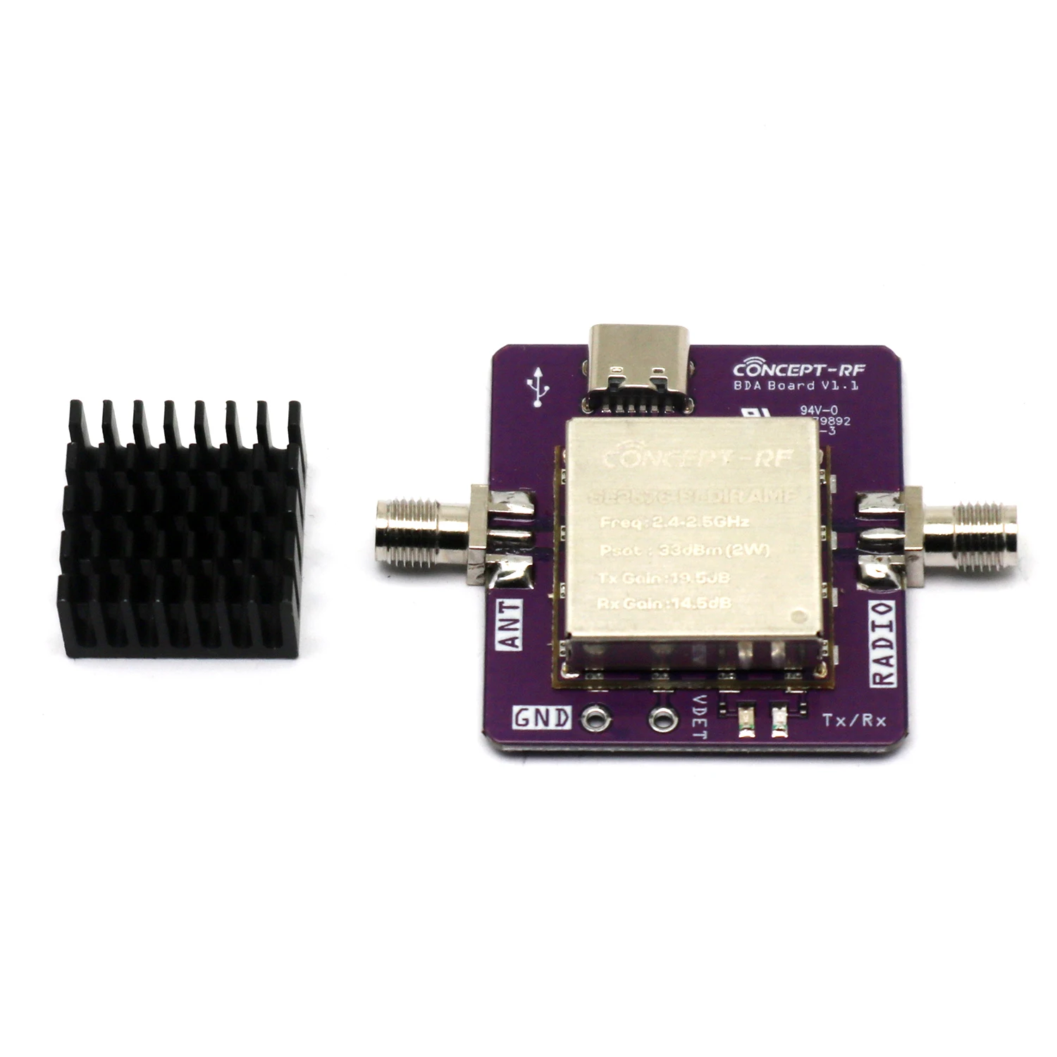 868M 915M 2.4G 5.8G Two-Way Amplifier 2W RF POWER AMP SMA Receiver  transmitter Signal LORA Helium Miner WiFi Drone Image Trans - AliExpress