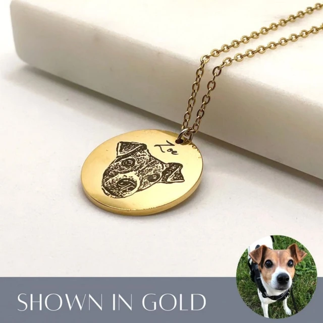 Custom Pet Photo Necklace 2024 | kidsandgo.pl