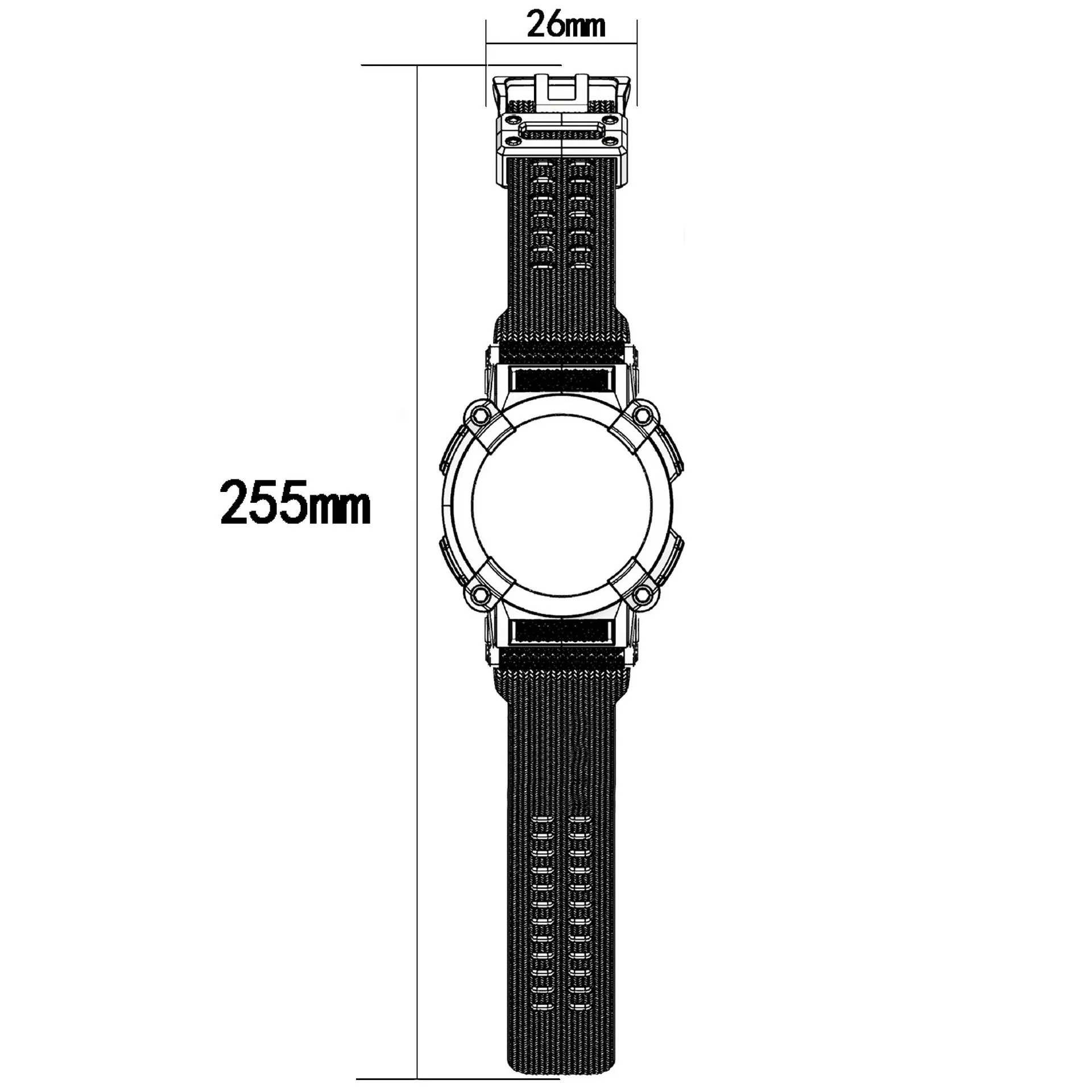 Silicone TPU Solid Color Business Strap