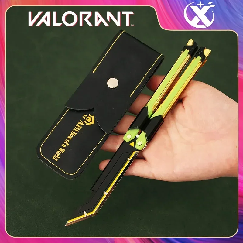 

22cm Valorant Weapon Model Game Peripheral Toy Sword Katana Cosplay Model Thick Blunt Blade Not Cut Gift for Boys