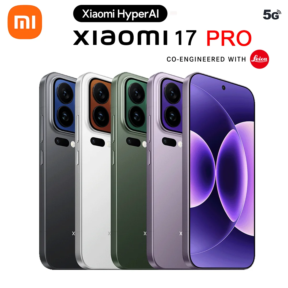 Brand New Xiaomi 17 Pro Smartphone Snapdragon 8 Elite Gen5 6300mAh