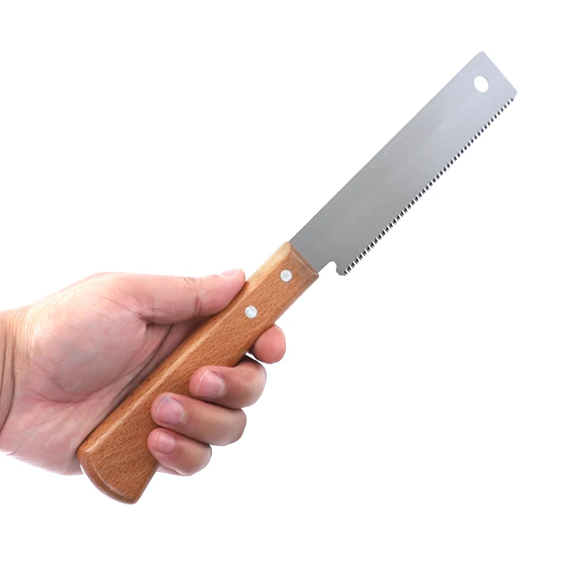 150mm Wood Saw SK5 Steel 3-Edge Tooth 17 TPI Japanese Saw Flush Cut Trim for Woodworking