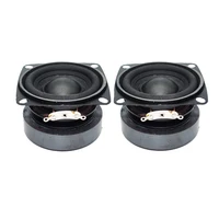 2Pcs Audio 53mm Portable Speakers 2 Inch Full Range 4 Ohm 15 W Loudspeaker DIY Sound Mini Subwoofer For BT Speaker Home Theater