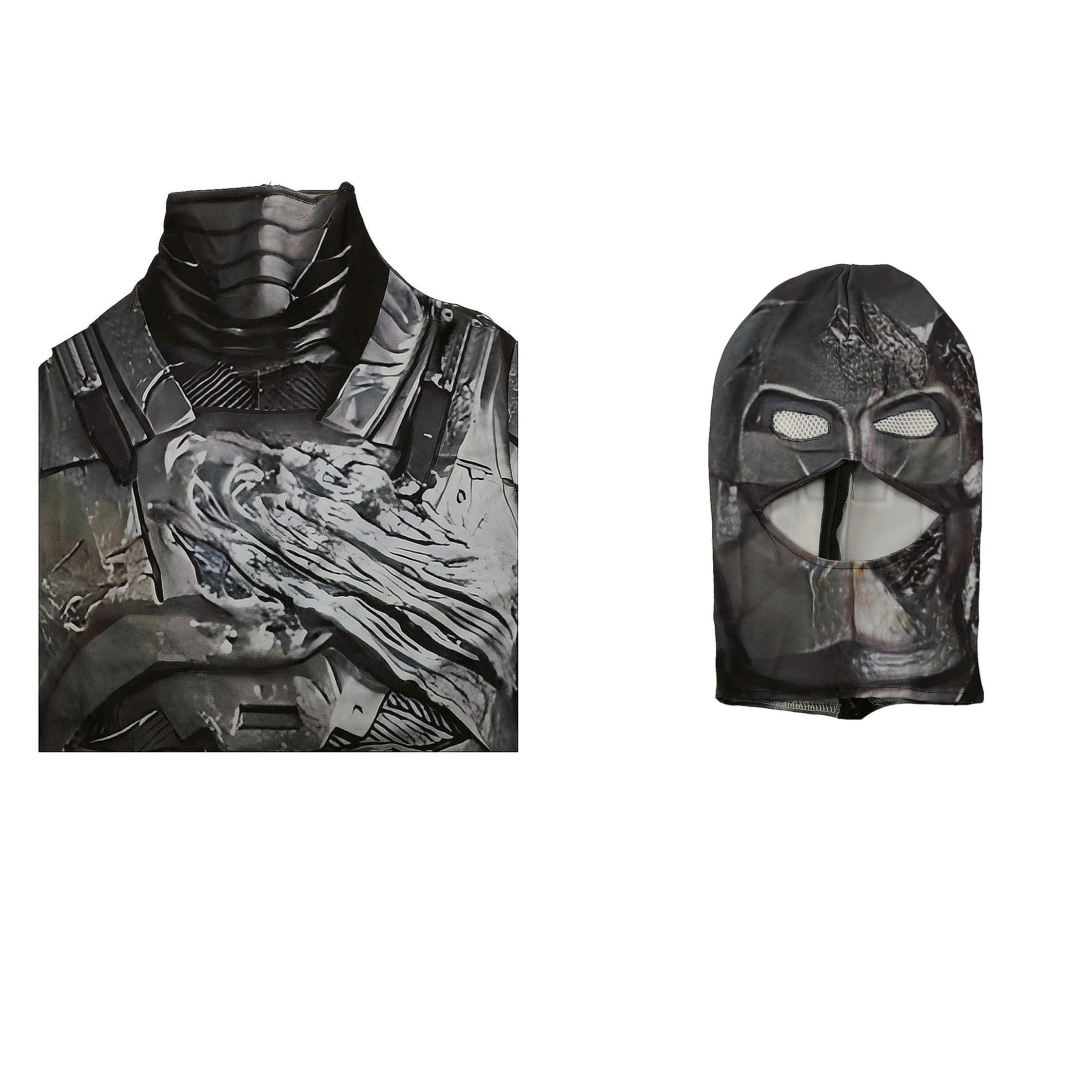 DC-Inspired Batman Cosplay Bodysuit for Adults and Kids